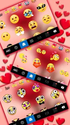 Lovely 3D Heart Theme android App screenshot 1